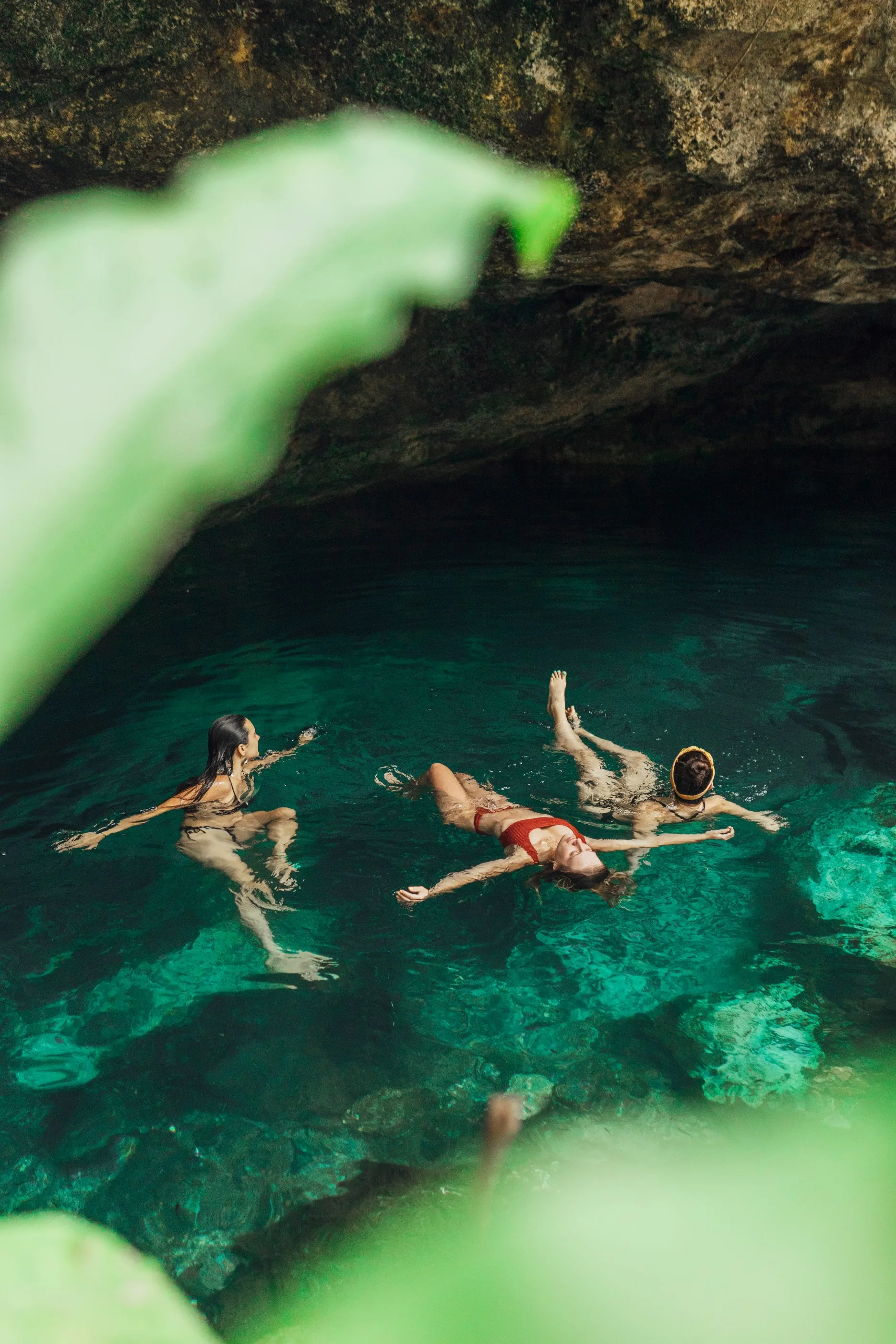 Swim the cenotes at Balam-Ha